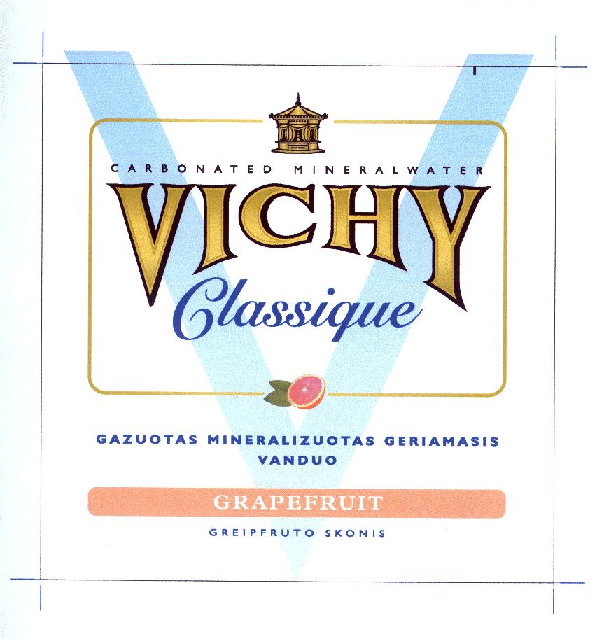 Prekės ženklas: V VICHY Classique GRAPEFRUIT